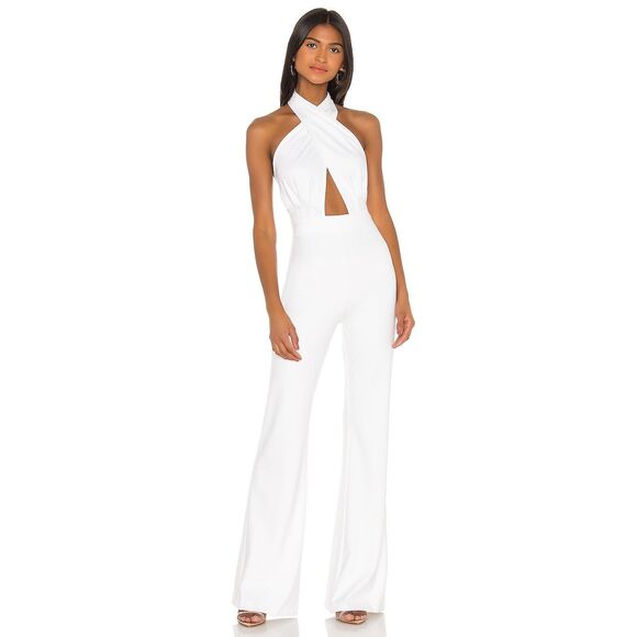 Amanda Uprichard X REVOLVE Zahara Jumps in Optic White XS $242 - Picture 1 of 9